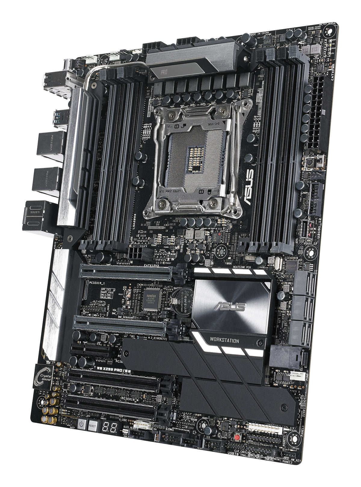 ASUS WS X299 PRO/SE – Mainboard – LGA 2066, Intel X299, ATX, DDR4, 256 GB, 8×DIMM
