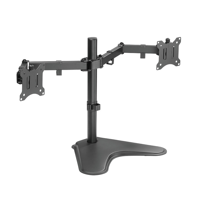 LogiLink BP0099 – Monitor-Tischständer – 2 Monitore – 17–32" – VESA 75×75/100×100 mm – bis 8 kg/Monitor