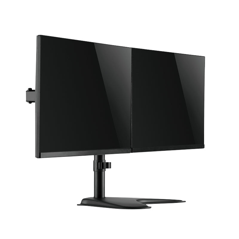 LogiLink BP0099 – Monitor-Tischständer – 2 Monitore – 17–32" – VESA 75×75/100×100 mm – bis 8 kg/Monitor