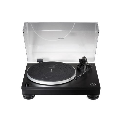 Audio-Technica AT-LP5X – Plattenspieler – Stationär – Direktantrieb, J-Tonarm, Phono-Vorverstärker – Schwarz