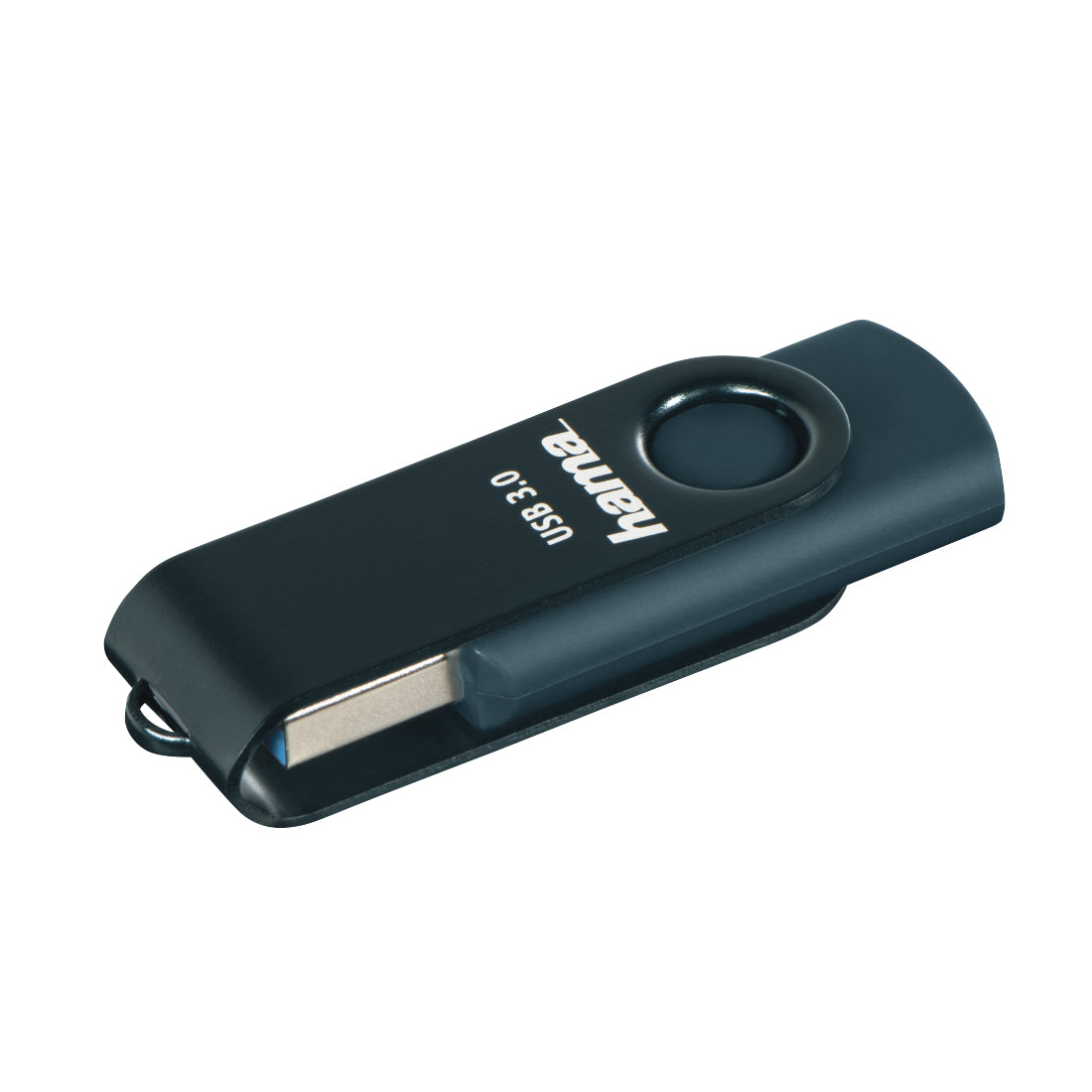 Hama Rotate 182463 – USB-Stick 32 GB, USB 3.0 (USB Typ-A), 70 MB/s, Drehring, Blau
