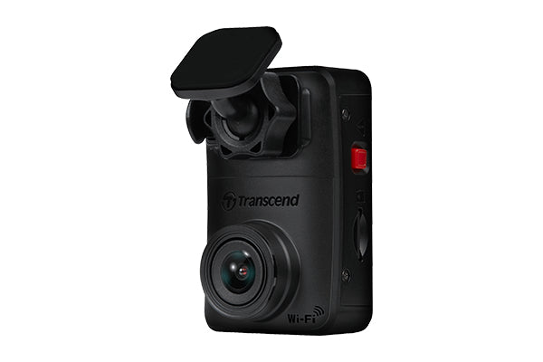 Transcend DrivePro 10 – Dashcam, 1080p 60 fps, 140° Blickwinkel, mit 32 GB MicroSD, Mikro-USB, schwarz