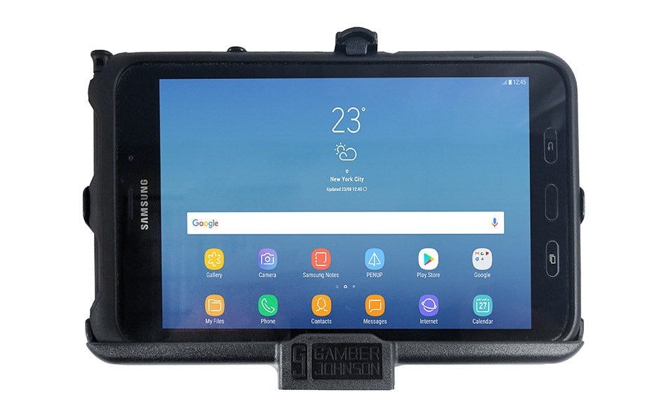 Gamber-Johnson Fahrzeug-Dock für Samsung Galaxy Tab Active2/Active3 – Schwarz