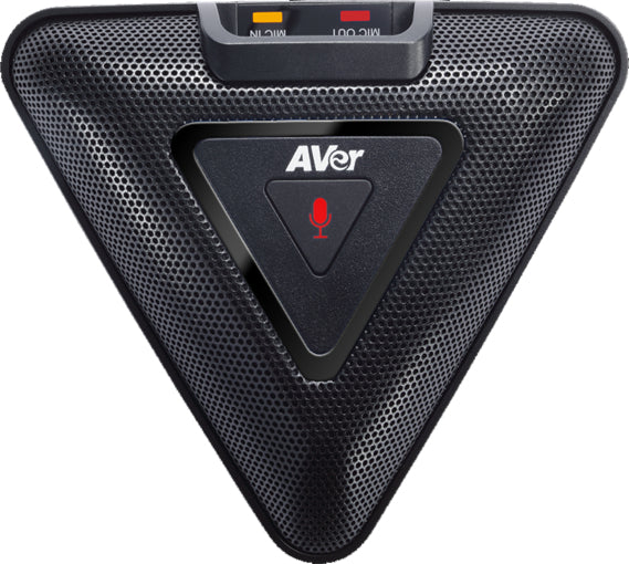 AVer 60U0100000AC Erweiterungsmikrofon – Kabelgebunden, 5 m, für AVerMedia VC540/VC520 Pro, Schwarz