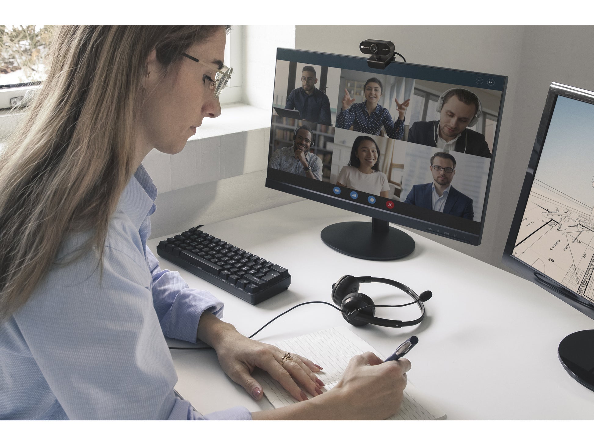 Sandberg USB Office Headset Saver – Headset – USB