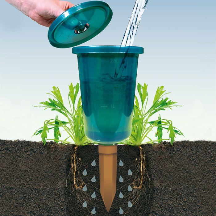 Bio Green Bewässerungssystem 2,5 L – Ton – Grün – HYDRO CUP