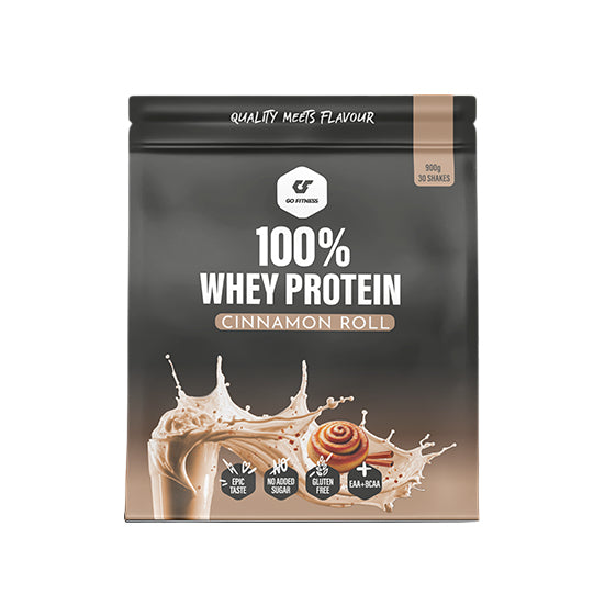Go Fitness Whey Protein Zimt – glutenfrei – 900 g