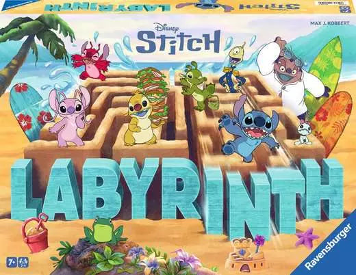 Ravensburger Labyrinth Stitch – Brettspiel, 2–4 Spieler, ab 7 Jahren, 20–30 Min., DE/EN/FR/IT/NL/ES/PT