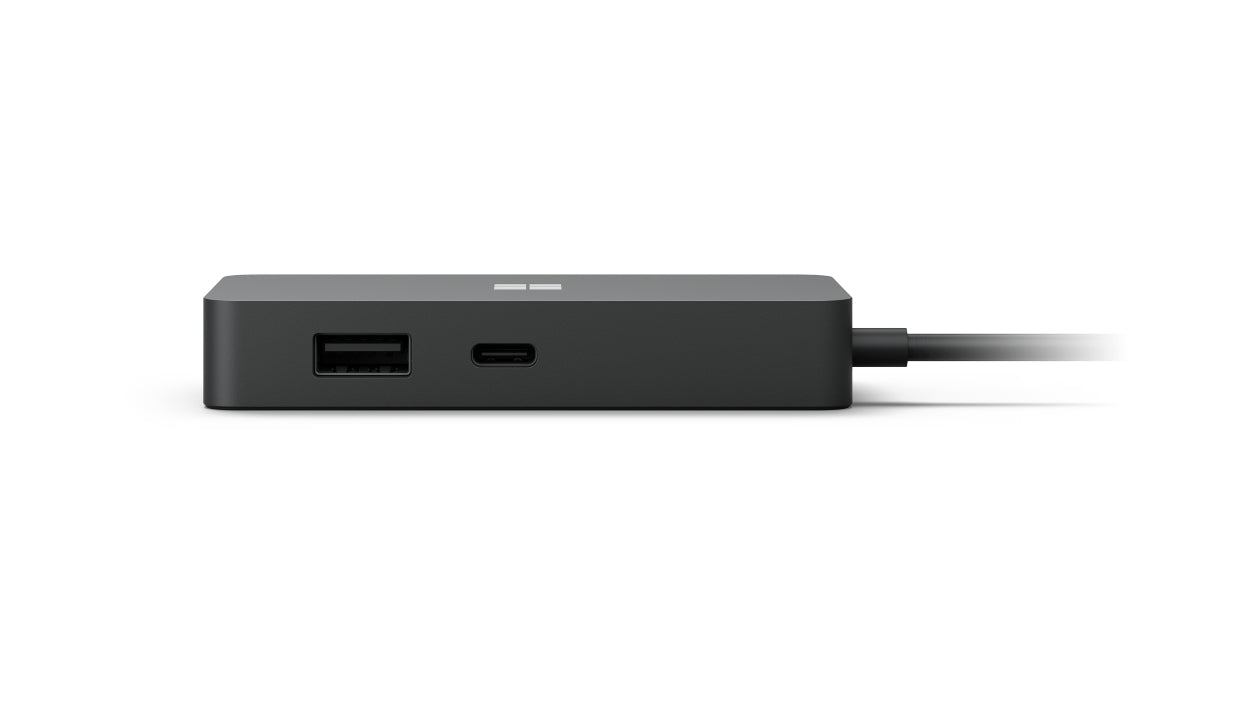Microsoft Multiport-Adapter – USB-C, 1× HDMI, 1× VGA, 1× USB-A, 1× USB-C, für Windows/Mac/Android