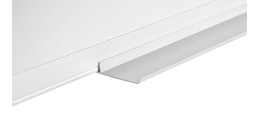 Bi-Office Whiteboard – 60 × 45 cm, Emaille, Alu-Rahmen, Wandmontage, inkl. Stiftablage
