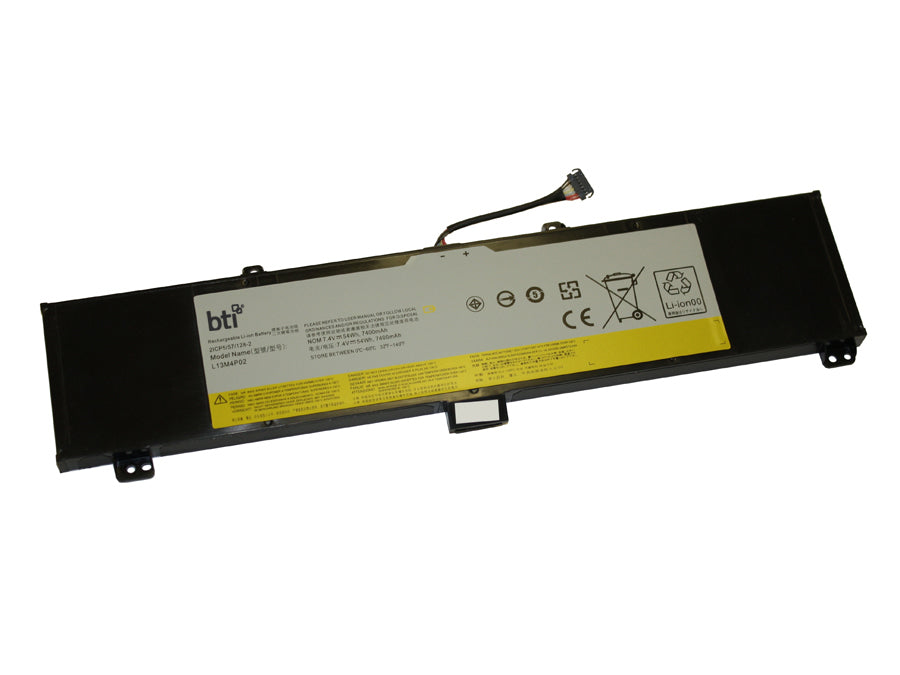 BTI Notebook-Akku – für Lenovo – 55 Wh, 7,4 V (4 Zellen) – Schwarz