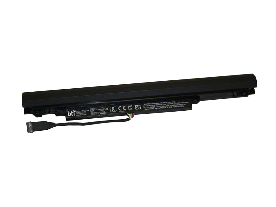 BTI Notebook-Akku – für Lenovo IdeaPad 110-15 – 36 Wh, 14,4 V (4 Zellen) – Schwarz