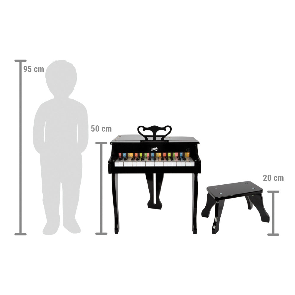 Small foot Klavier – 52 cm – Holz, schwarz