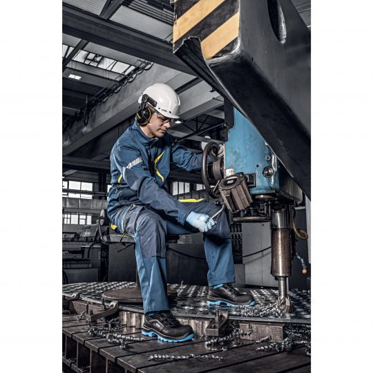 Uvex 2 xenova Sicherheitsstiefel S3 – Schwarz/Blau – Grösse 39