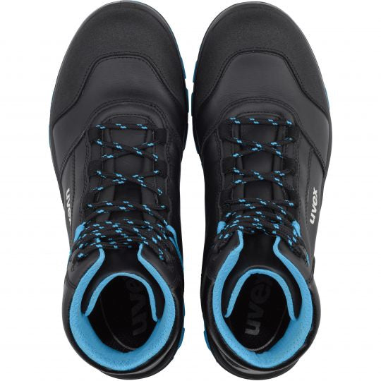 uvex 2 xenova – Sicherheitsstiefel S3, Schwarz/Blau