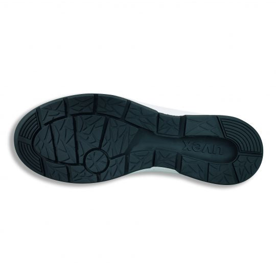 Uvex 1 sport Sicherheits-Halbschuh S3 SRC – schwarz/grau – Grösse 44, Weite 11