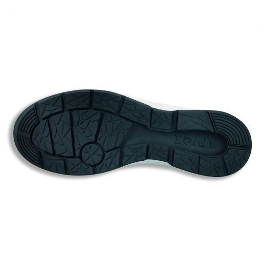 Uvex 1 sport Halbschuh S1P SRC – Sicherheits-Sneakers, Schwarz/Weiss