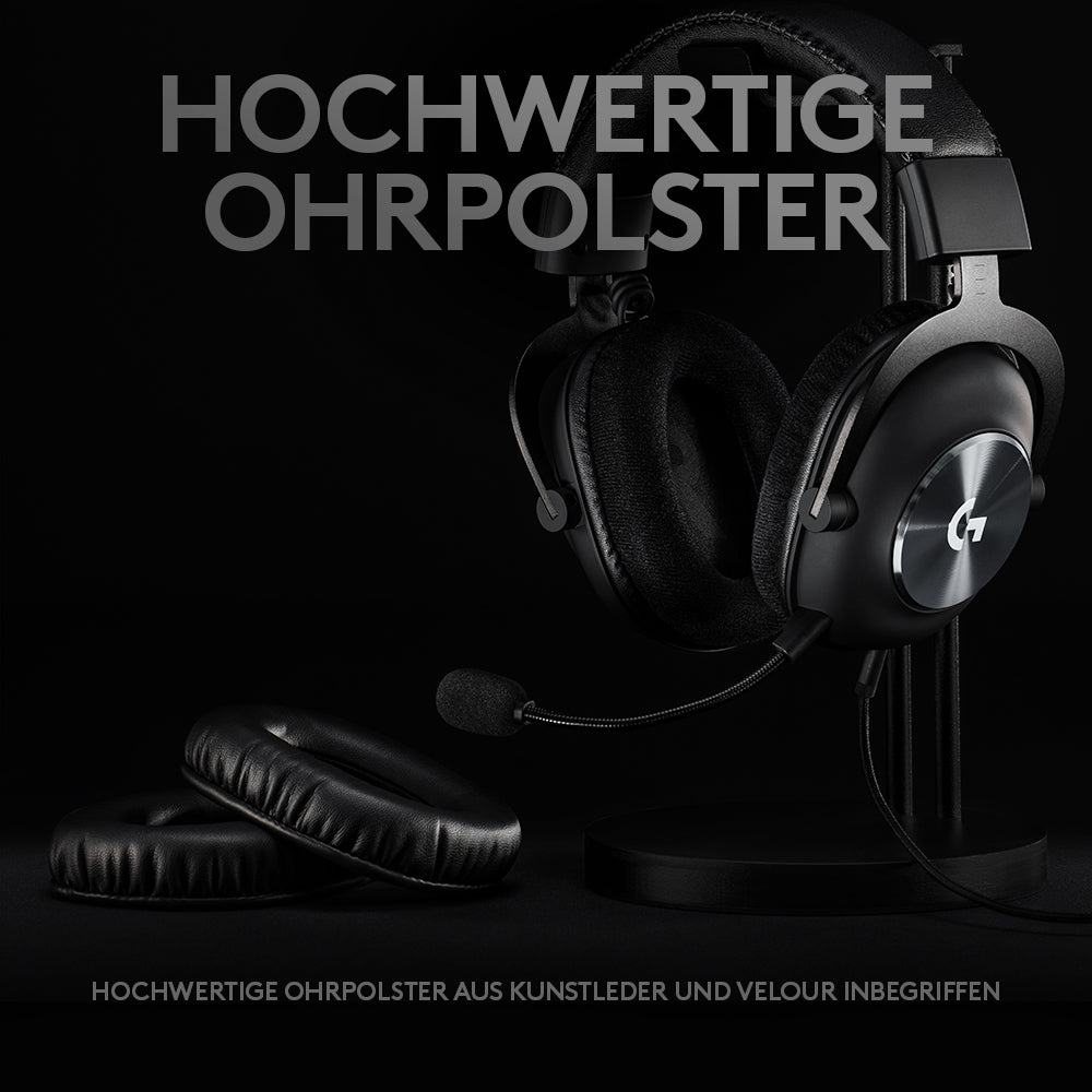 Logitech G PRO X Wireless LightSpeed Gaming-Headset – Over-Ear, Stereo, Kabellos (2,4 GHz LIGHTSPEED), mit USB