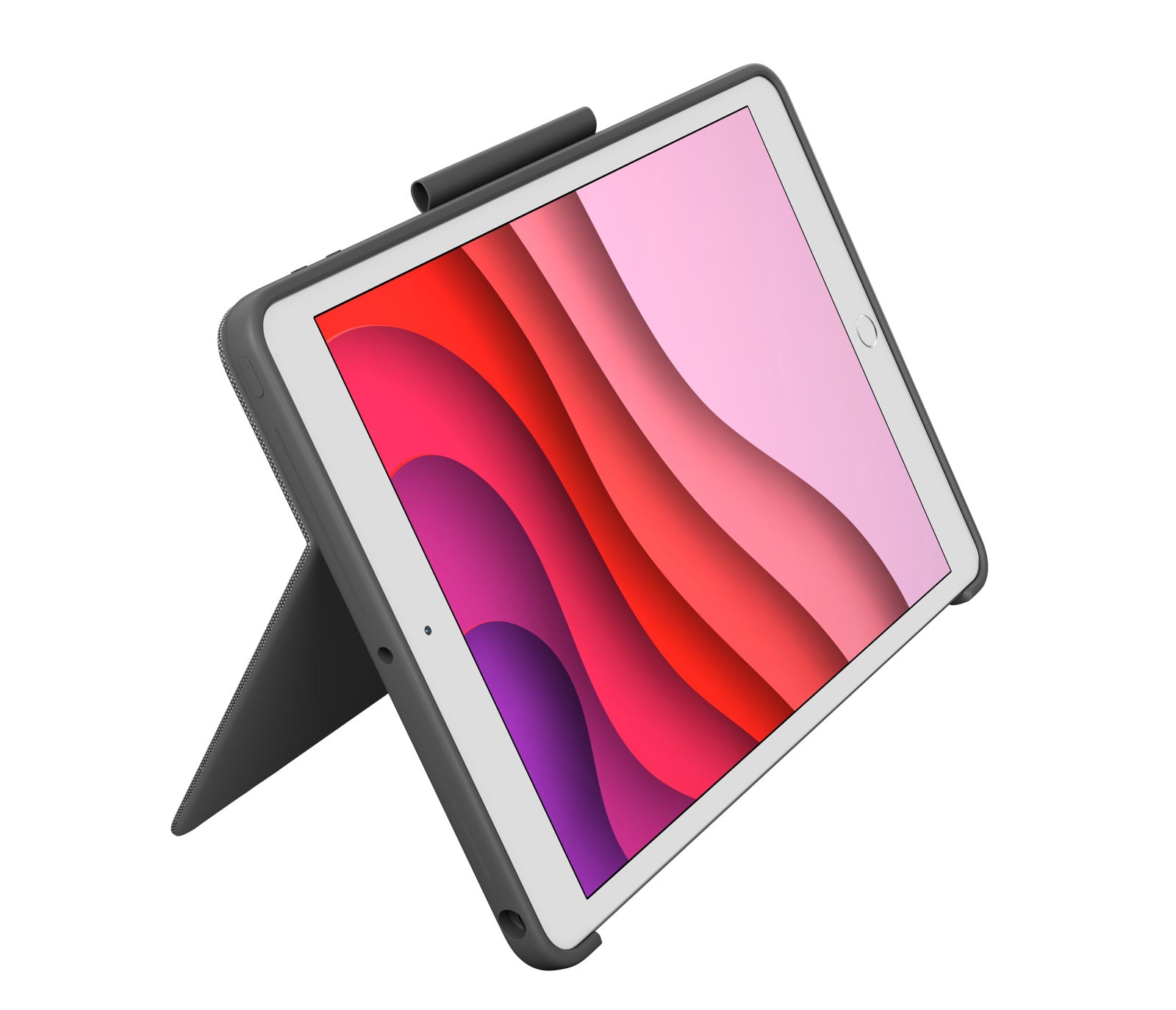 Logitech Combo Touch Tastatur-Case für iPad 10,2" (7. Gen.) – Smart Connector, QWERTY (ES) – Graphit