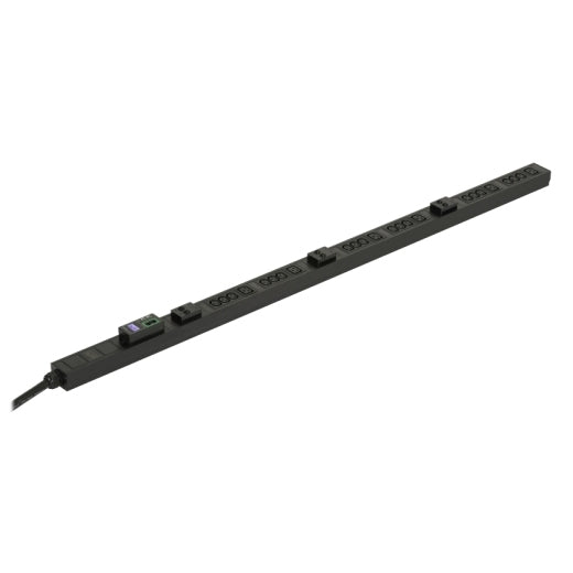 APC Easy Rack-PDU Metered 0U, 3-phasig 22 kW, (18×C13 + 6×C19), IEC60309 32 A – schwarz