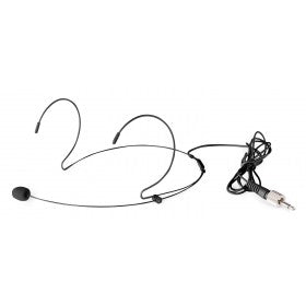 Vonyx WM61B Headsetmikrofon – XLR, 6,3 mm Klinke, Kabellos (UHF, 16 Kanäle), Niere, 40–17'000 Hz