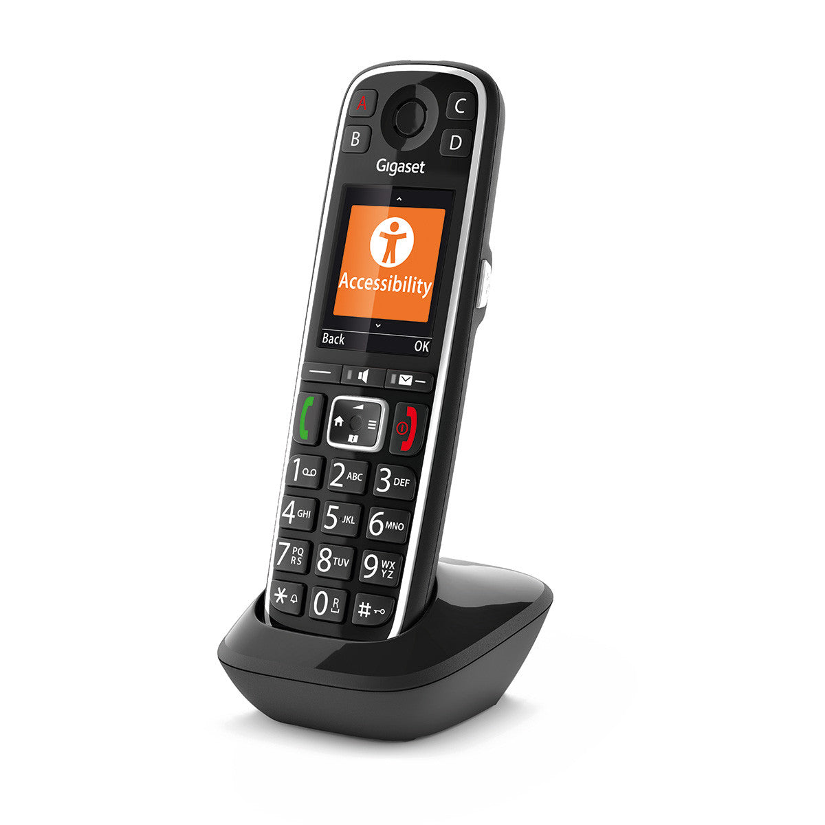 Gigaset E720HX – DECT-Telefon nur Mobilteil, BT, für AVM FRITZBox/Telekom Speedport/Gigaset DECT-Basisstationen