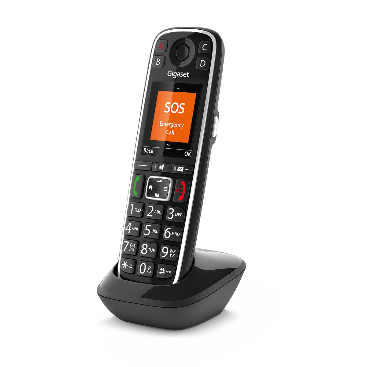 Gigaset E720HX – DECT-Telefon nur Mobilteil, BT, für AVM FRITZBox/Telekom Speedport/Gigaset DECT-Basisstationen