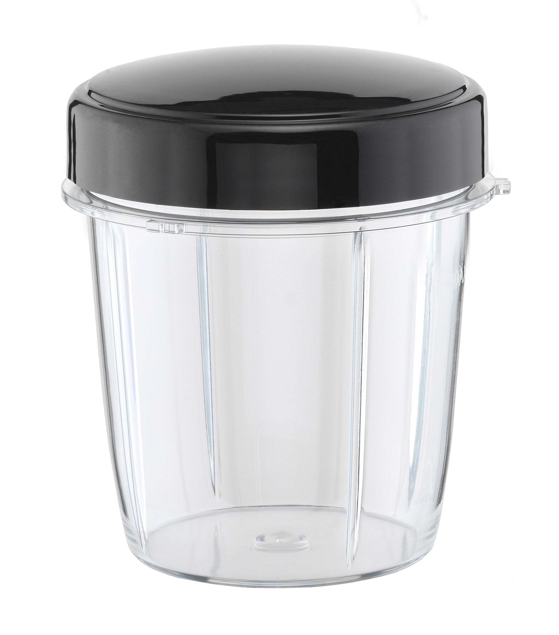 Trisa Mixer-Becher – 400 ml, für Küchenmaschinen, Kunststoff, Schwarz/Transparent