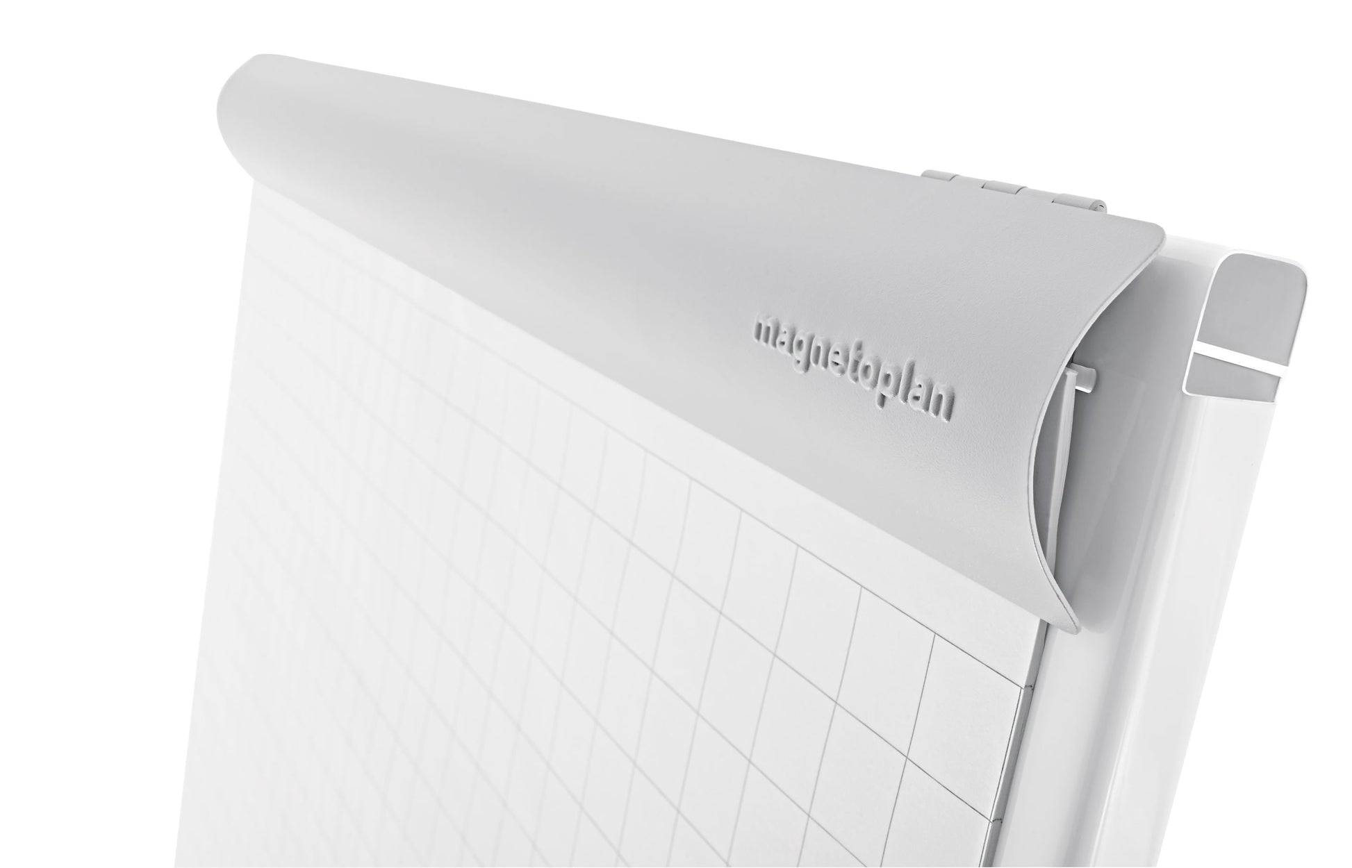 Magnetoplan Flipchart-Block Deluxe – 73 × 100 cm, weiss, Metall
