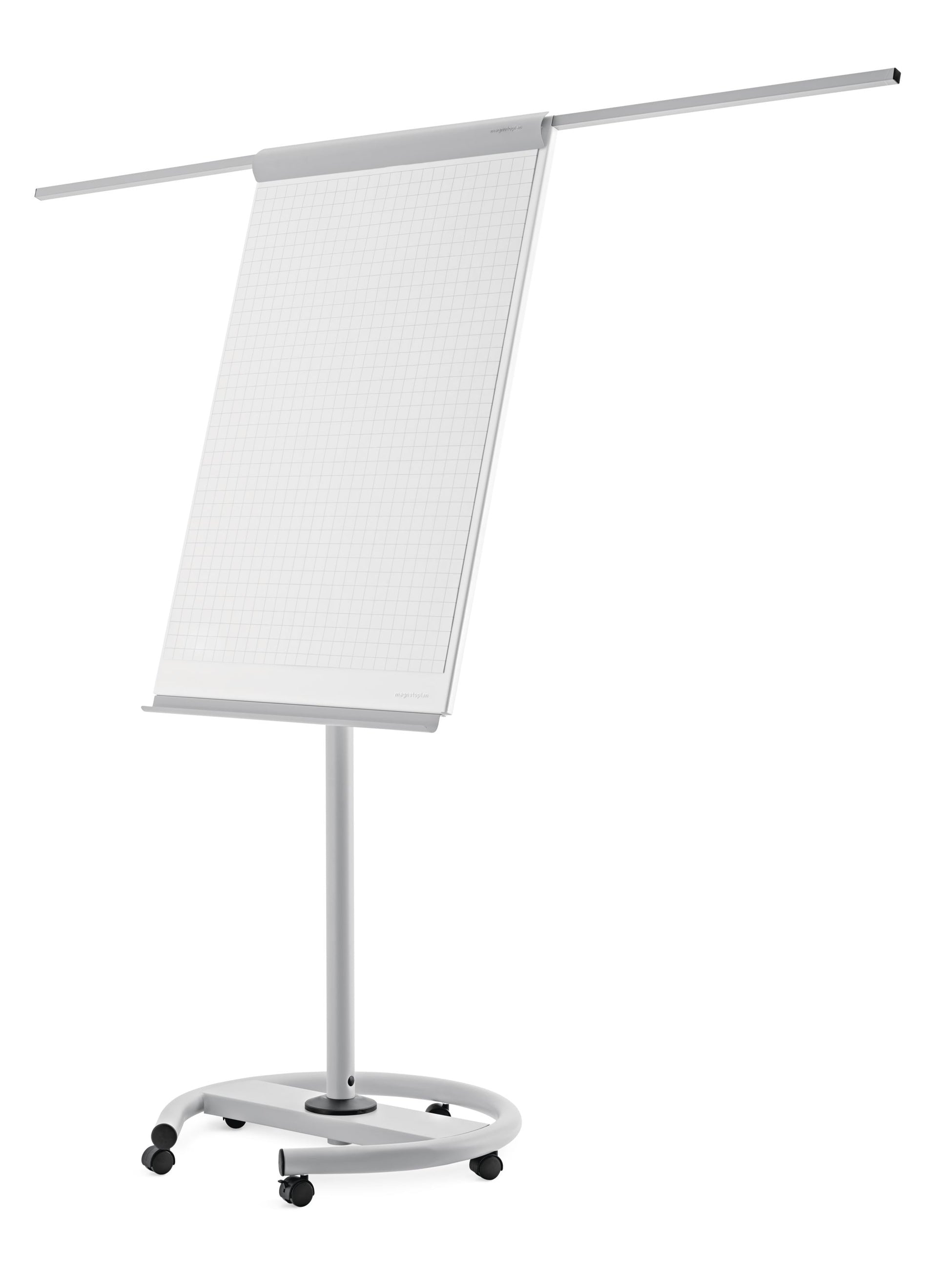 Magnetoplan Flipchart-Block Deluxe – 73 × 100 cm, weiss, Metall