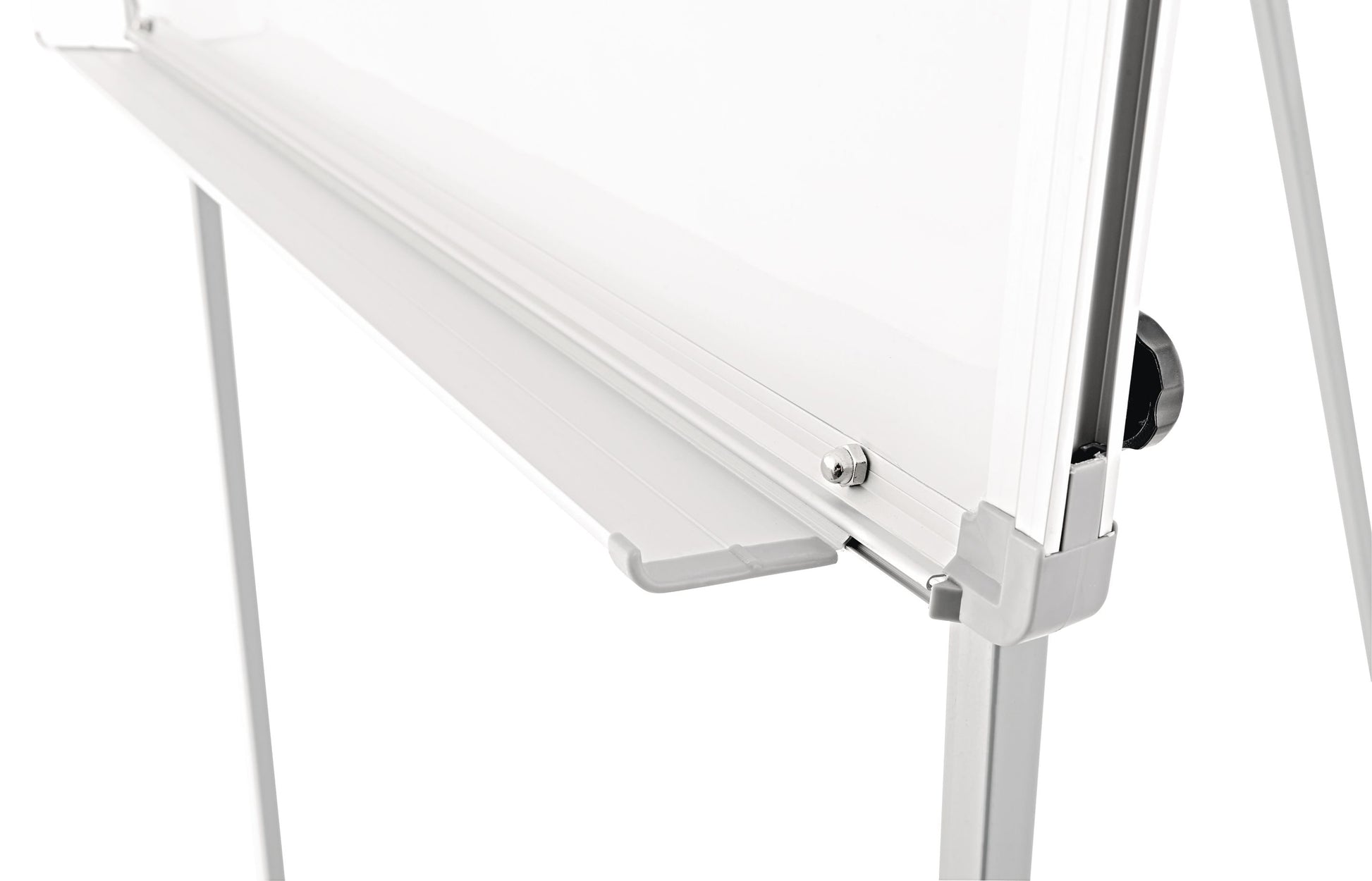 Magnetoplan Flipchart Junior SP – 66 × 95 cm, silber, Bi-Metall