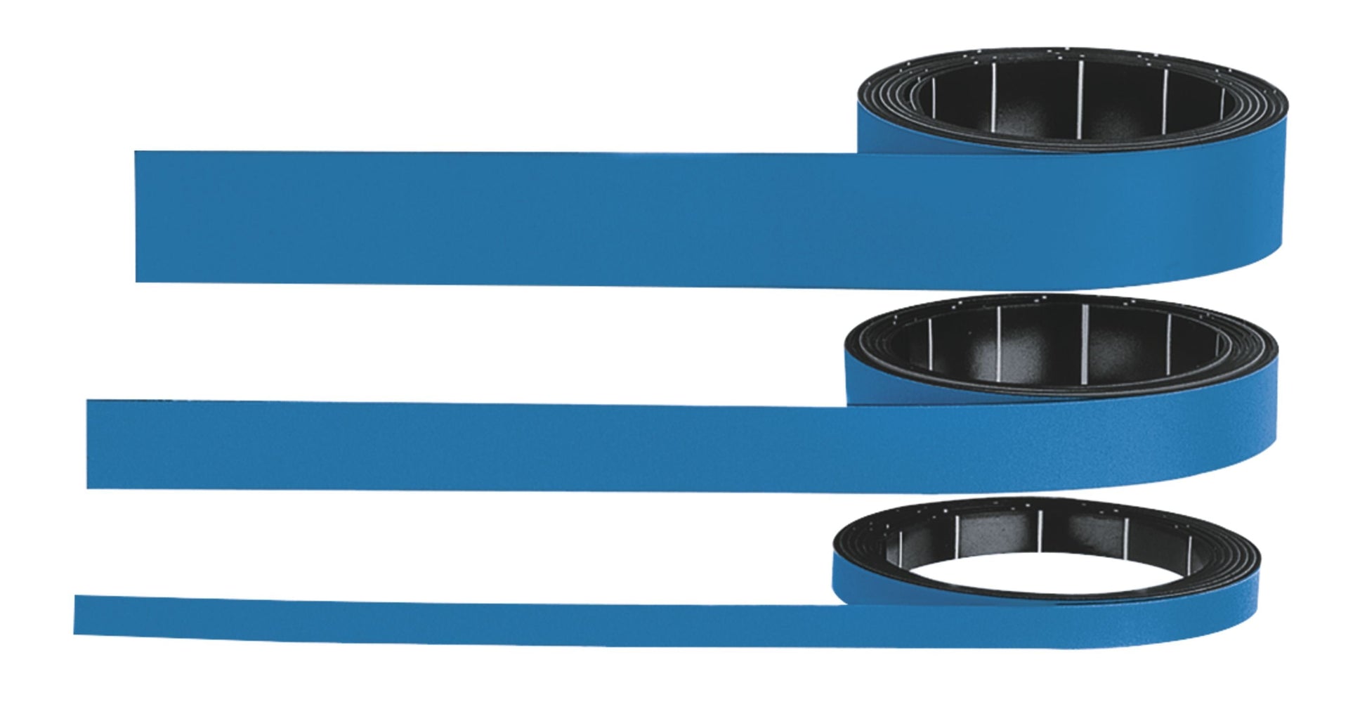 Magnetoplan Magnetband (selbstklebend) – 10 mm × 1 m, Blau
