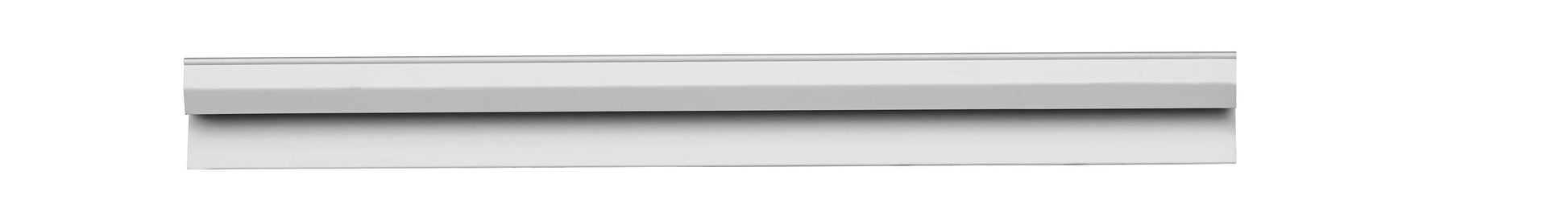 Magnetoplan Klemmschiene Catch-Ball – rückseitig selbstklebend – weiss – Aluminium – 1'000 mm