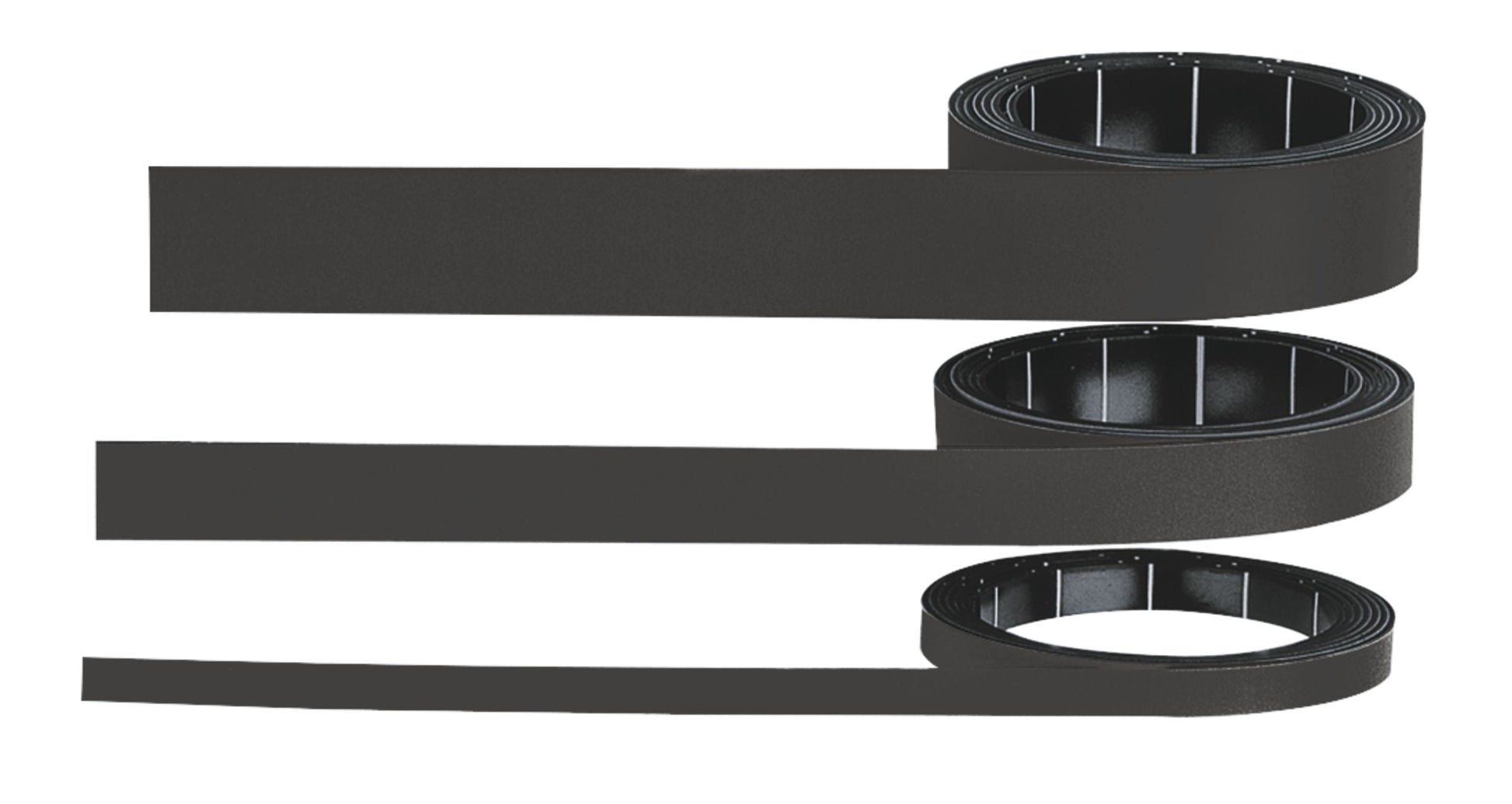 Magnetoplan Magnetband – 15 mm × 1 m, schwarz