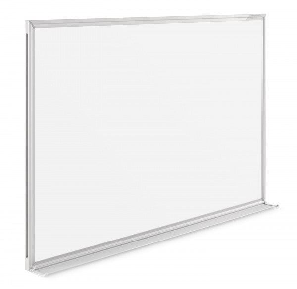 Magnetoplan Whiteboard – 180 × 120 cm, lackierter Stahl, magnetisch, Aluminiumrahmen, Wandmontage – 1-teilig