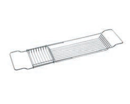 Diaqua Aufbewahrungsbox (Bad) 45 1221 24 – 63–77,5×15,5×5 cm, Metall, freistehend, Chrom