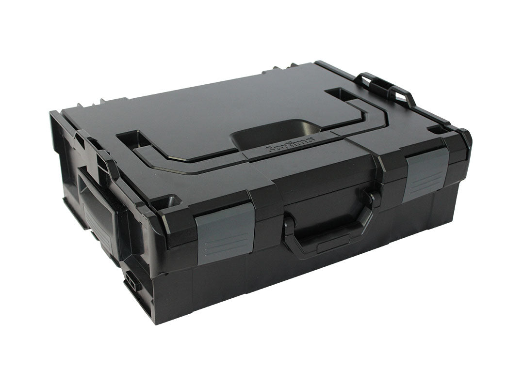 L-BOXX 136 Systemkoffer 13,3 l – leer, Klickverschluss, schwarz, ABS, B 445 × H 152 × T 358 mm