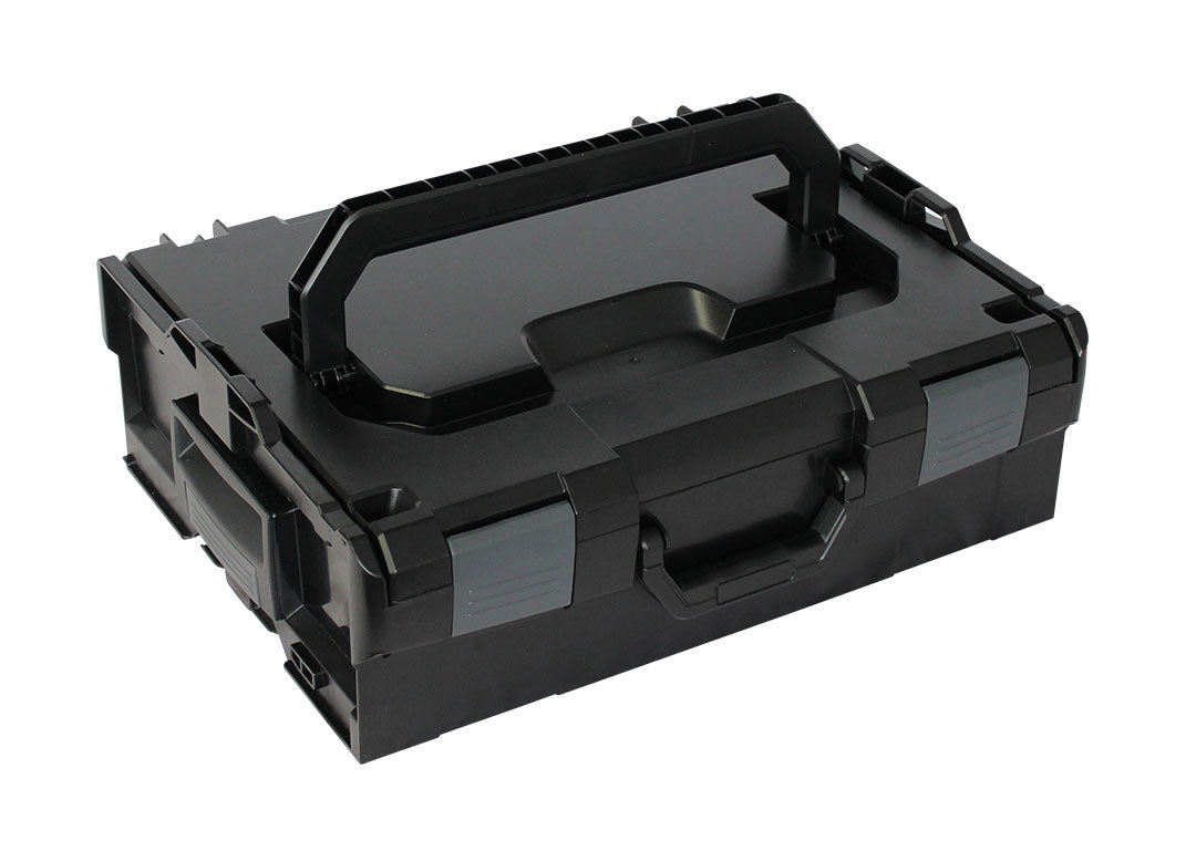 L-BOXX 136 Systemkoffer 13,3 l – leer, Klickverschluss, schwarz, ABS, B 445 × H 152 × T 358 mm