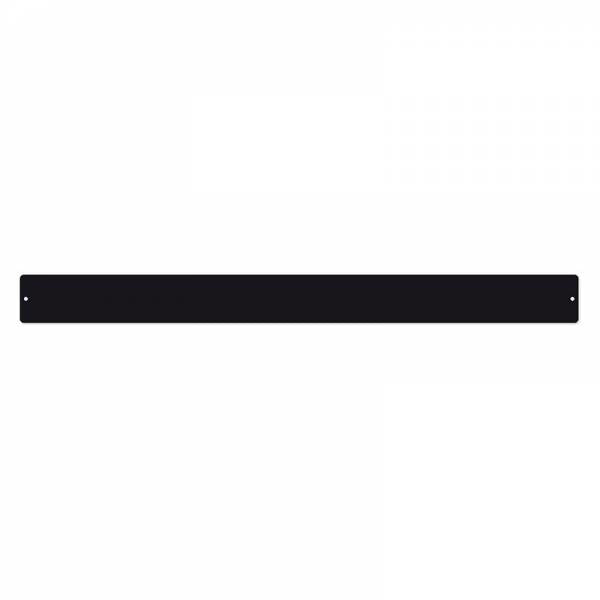 Trendform Magnettafel – Metall – 70 × 6 cm, 1 Stk. – schwarz