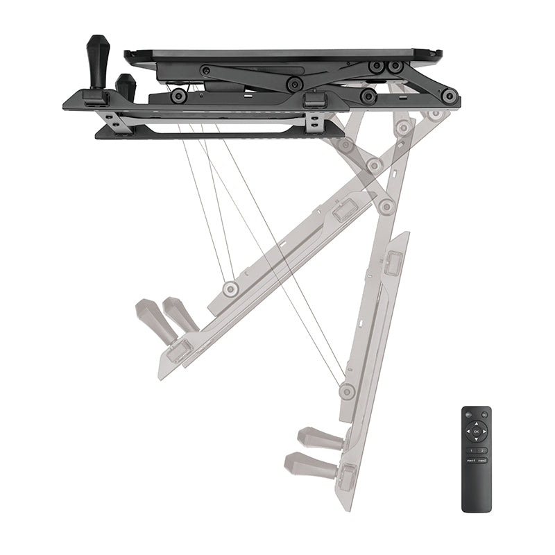 LogiLink Deckenhalterung – 32–70" – VESA 200×100–600×400 – bis 35 kg, Motorisiert, für TV – BP0118