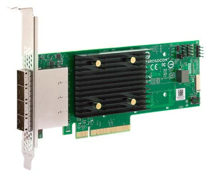 Lenovo 4Y37A09724 PCIe Mini-SAS Karte – 12 Gbit/s, PCIe 4.0, Niedriges Profil – für Server – Mehrfarbig