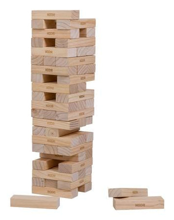 KOOR Kuujenga XXL – Geschicklichkeitsspiel, 2–6 Spieler, ab 6 Jahren, 15 Min., DE/FR/IT