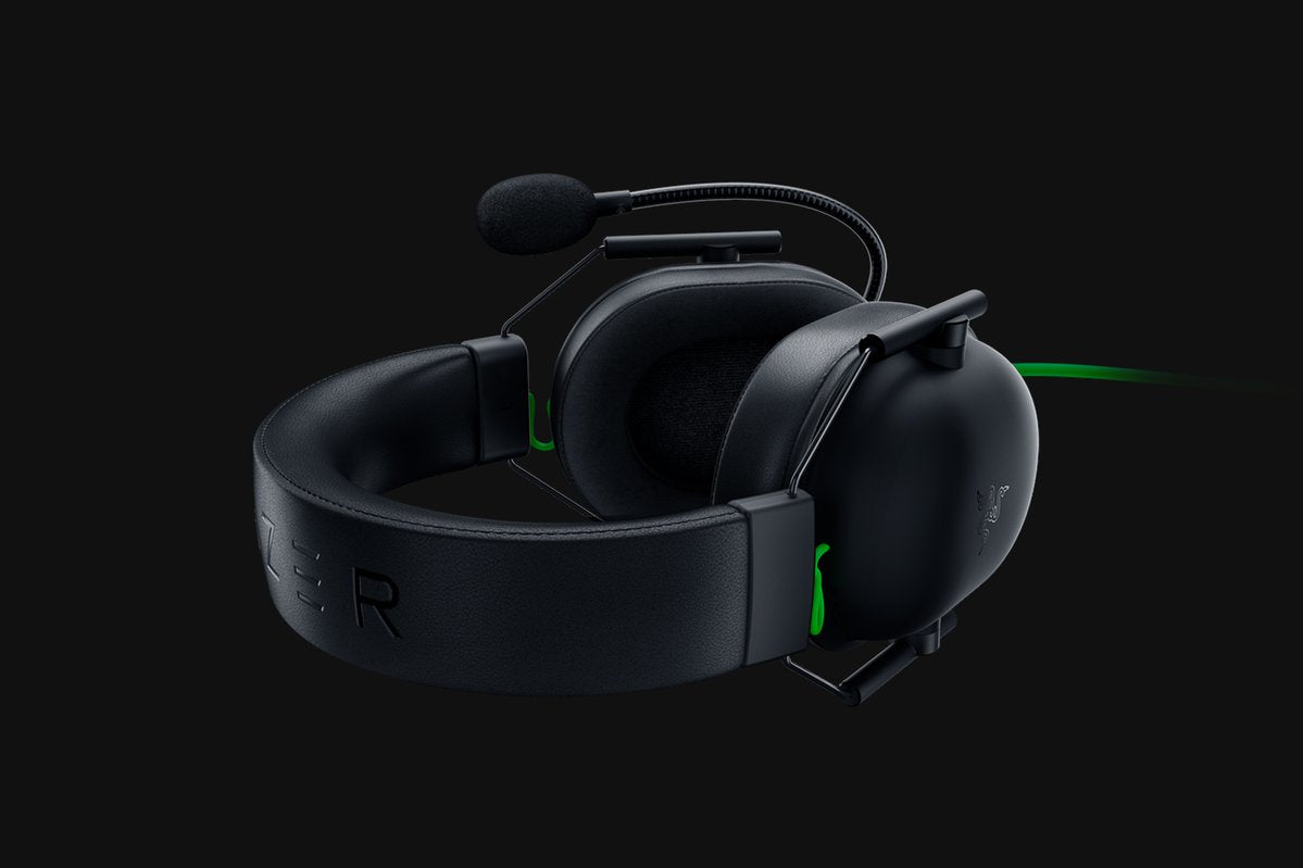 Razer BlackShark V2 X Gaming-Headset – Over-Ear, Stereo, Kabelgebunden, 3,5 mm Klinke, Schwarz/Grün