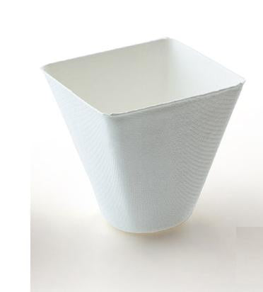 Sier Disposables Schale Bagastro, Bagasse (Zuckerrohr), konisch – 220 ml, Ø 7,2 cm – 40 Stk.