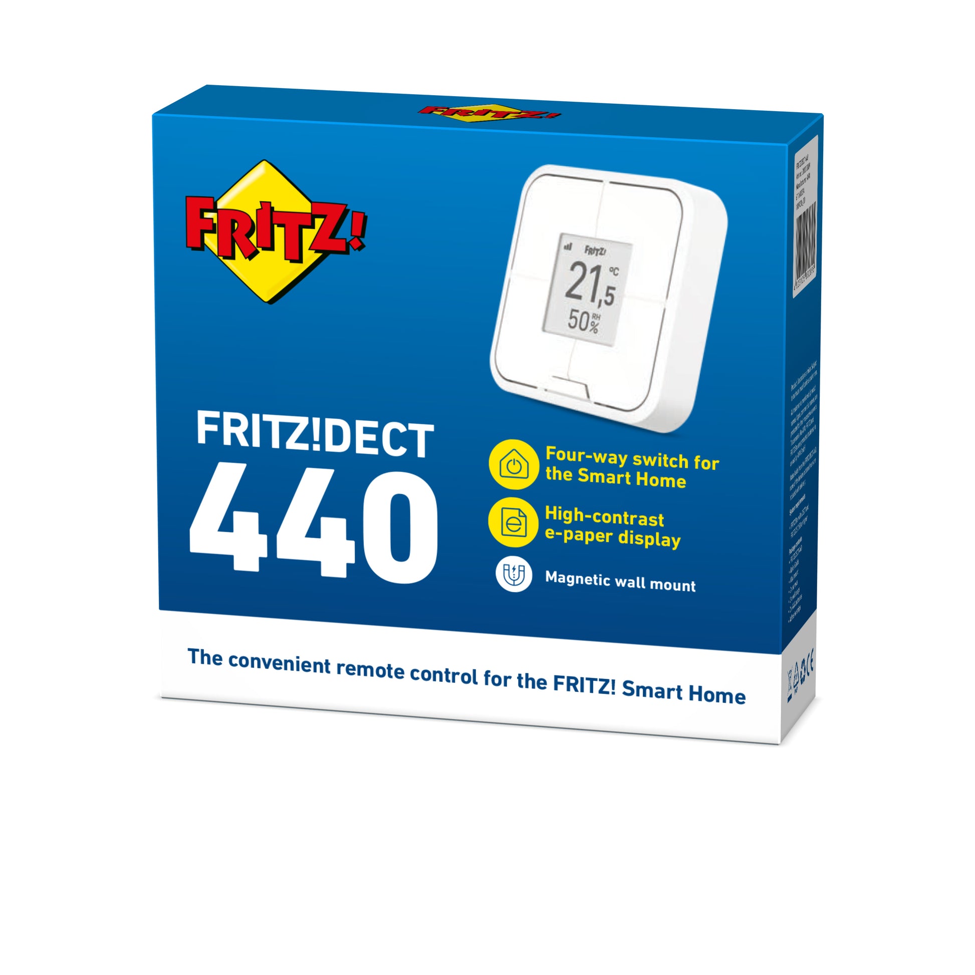 FRITZ! FRITZ DECT 440 – Smart-Taster – DECT, Mit Display