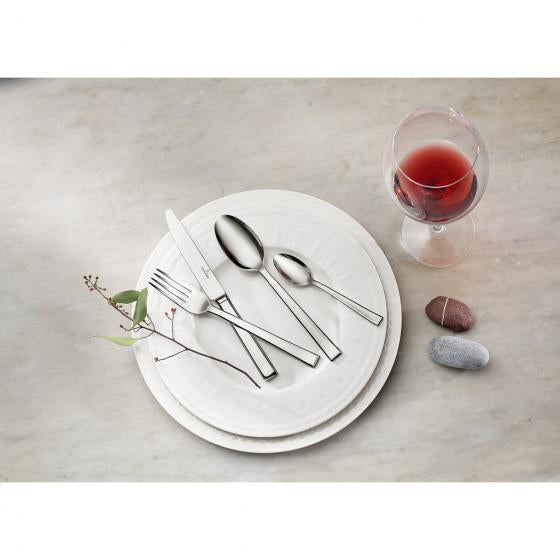 Villeroy & Boch Victor Tafelbesteck – Edelstahl, Silber, spülmaschinenfest, 24 Stk.