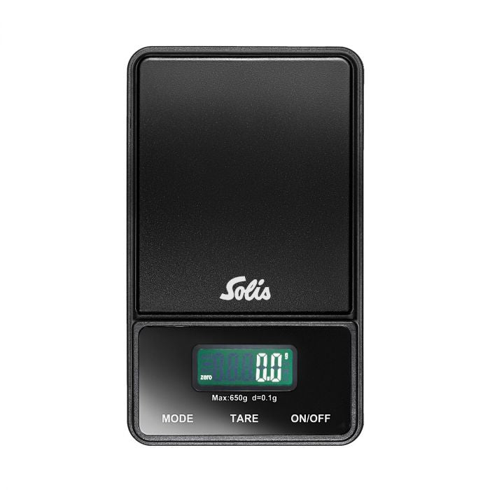 Solis Präzisionswaage – Scale 1030 – bis 650 g, 0,1 g Teilung, Kunststoff, schwarz