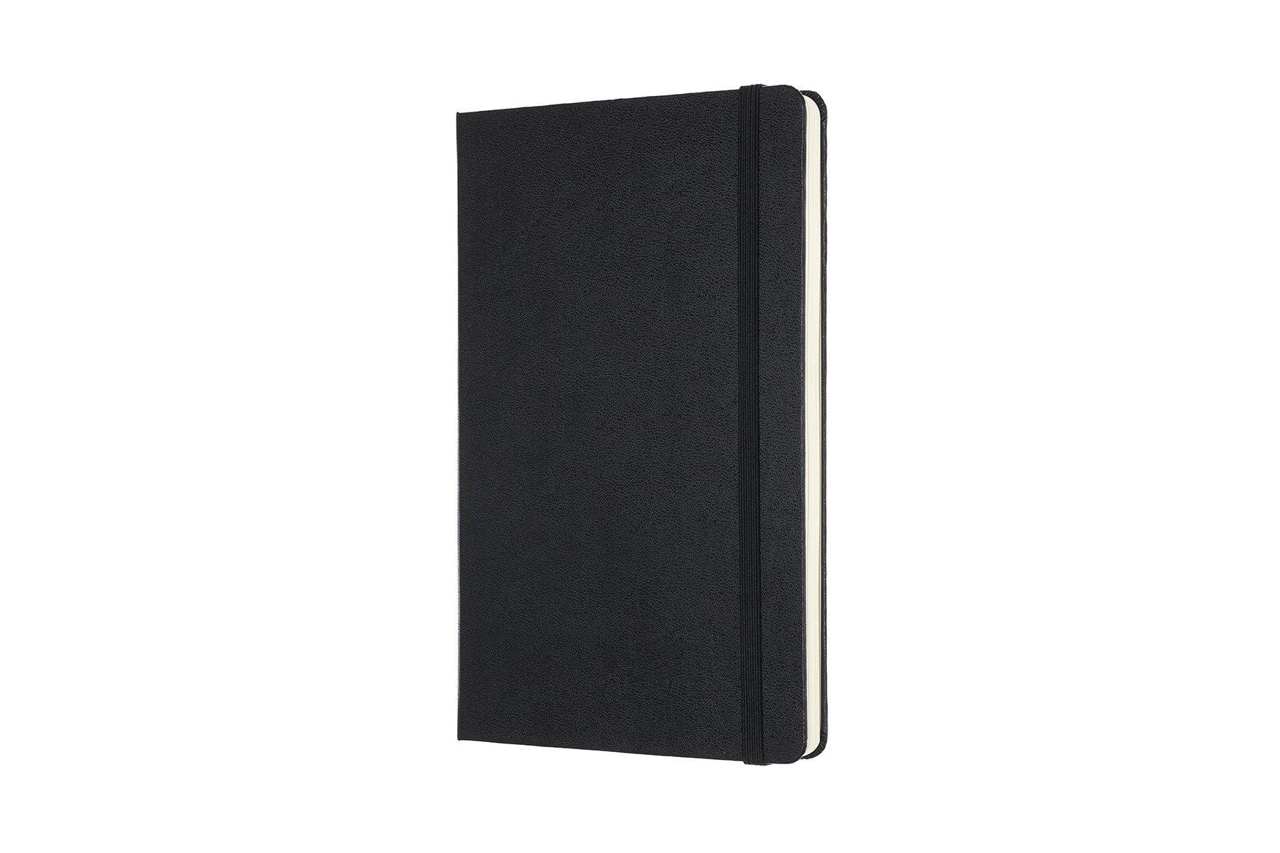Moleskine Notizbuch, A5, punktkariert, Fadenheftung, Hardcover, 160 Seiten, 120 g/m² – schwarz