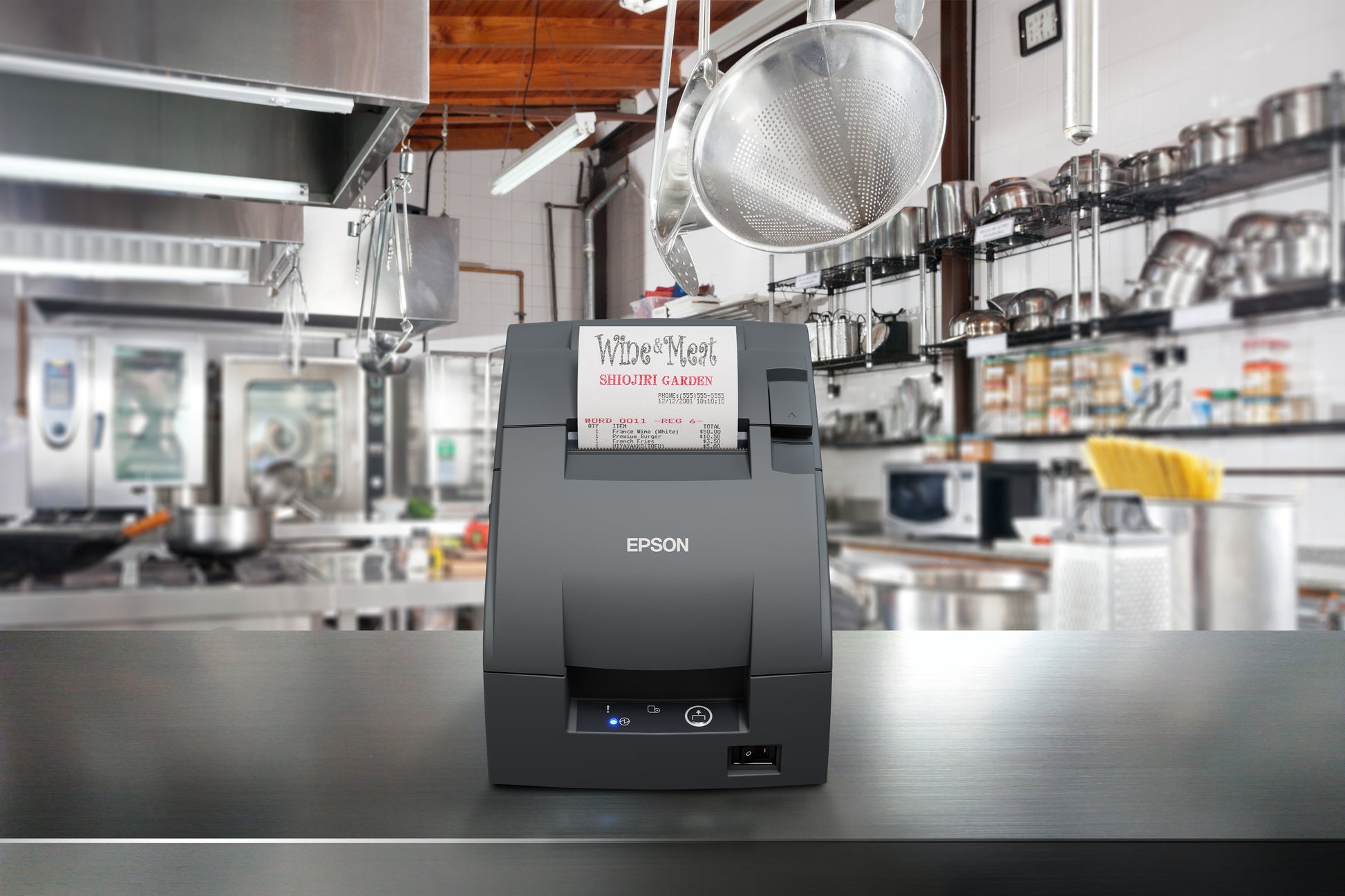Epson TM-U220IIB (102) Nadeldrucker – Seriell, 24 V AC, Grau
