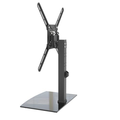 Barkan Mounting Systems Barkan Tischständer – Vollbeweglich – 29–58" – VESA 75×75–400×400 – bis 25 kg, Höhenverstellbar – S320